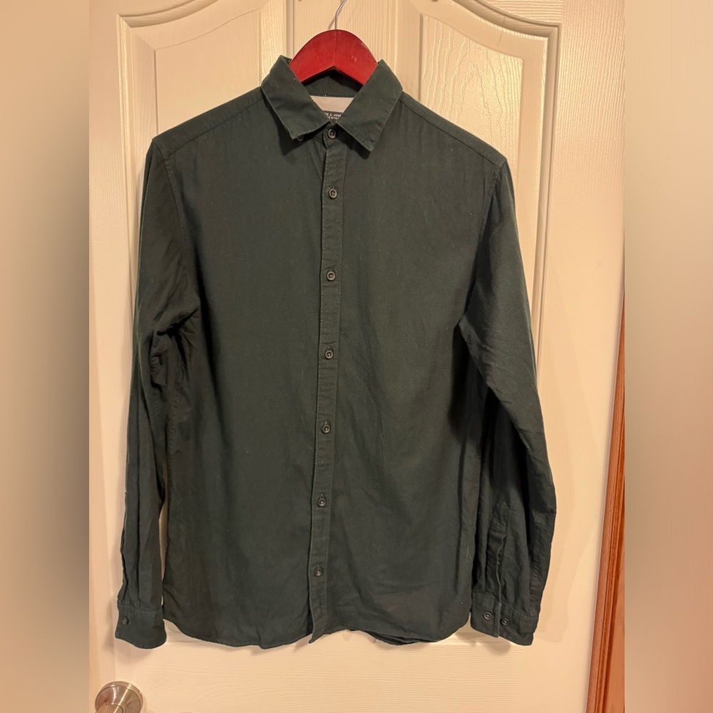 Jack and Jones Premium Button Down Green